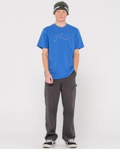 Shadow R Short Sleeve Tee | Rusty Shop