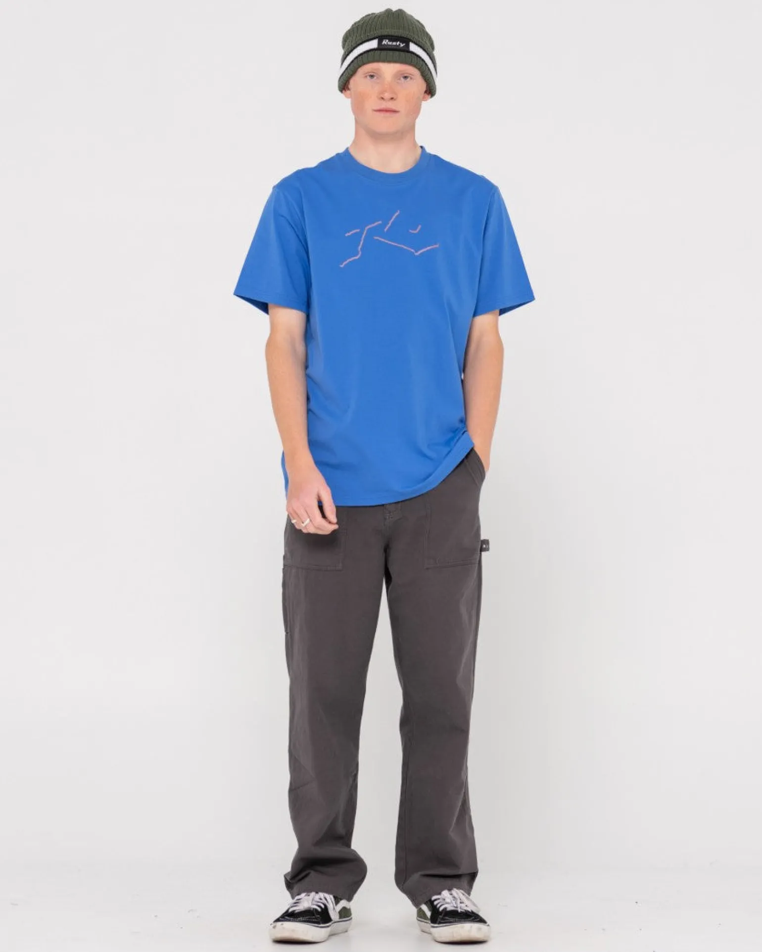 Shadow R Short Sleeve Tee | Rusty Shop