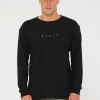 Short Cut Waffle Long Sleeve Tee | Rusty Store