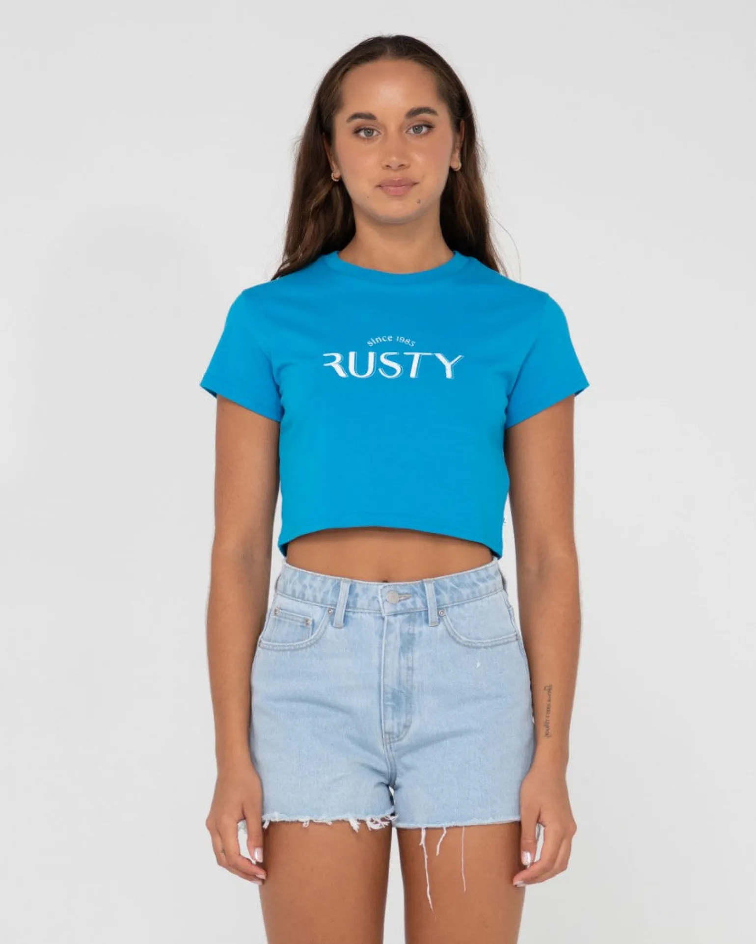 1985 Short Sleeve Graphic Baby Tee | Rusty Best