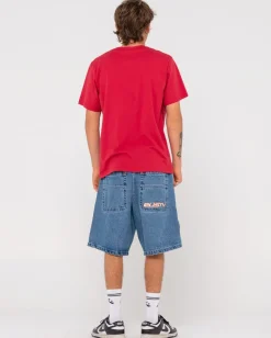 Shutdown Graphic Short Sleeve Tee | Rusty Discount