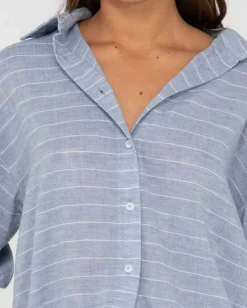 Siena Striped Oversized Shirt | Rusty Shop