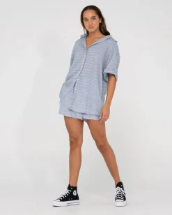 Siena Striped Oversized Shirt | Rusty Shop