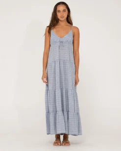 Siena Striped Tiered Maxi Dress | Rusty Best Sale
