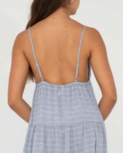 Siena Striped Tiered Maxi Dress | Rusty Best Sale