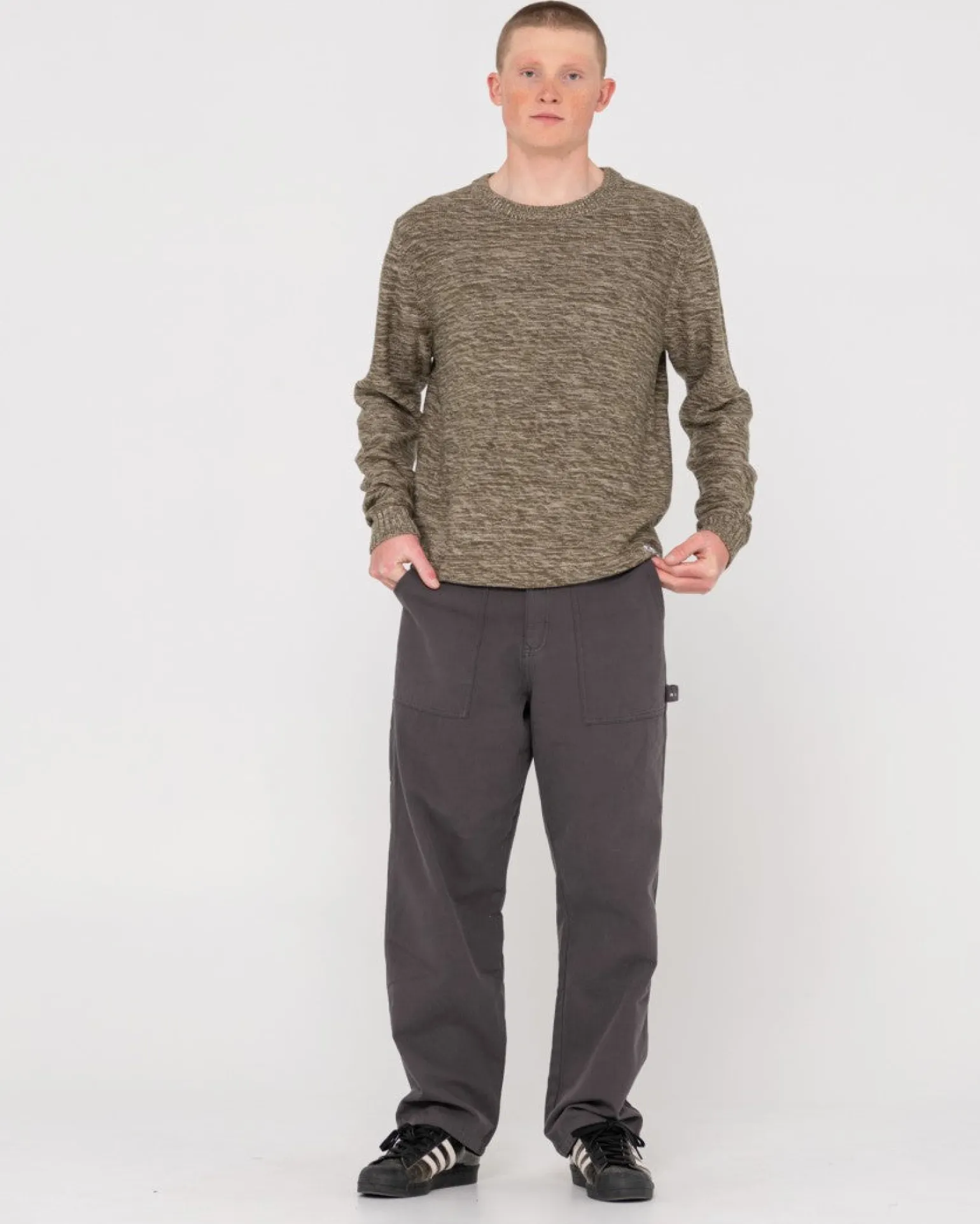 Skyliner Crew Neck Knit | Rusty Flash Sale