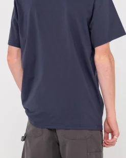 Slowmo Short Sleeve Heritage Print Tee | Rusty New