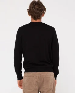 Slung Lightweight Wool Crew Knit | Rusty Flash Sale