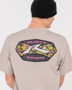 Smash Advocate Short Sleeve Graphic Tee | Rusty Hot