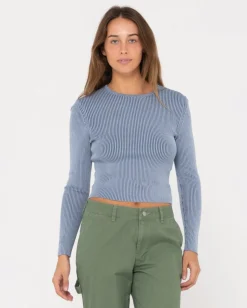 Solace Long Sleeve Knit Top | Rusty Discount