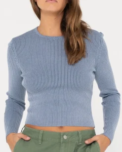 Solace Long Sleeve Knit Top | Rusty Discount