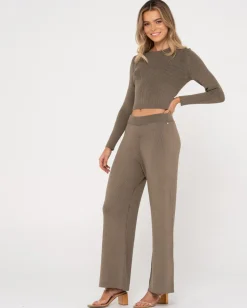 Solace Long Sleeve Knit Top | Rusty Online