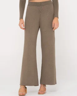 Solace Wide Leg Knit Lounge Pant | Rusty Flash Sale