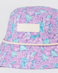 Soleil Patterned Bucket Hat Girls | Rusty Sale