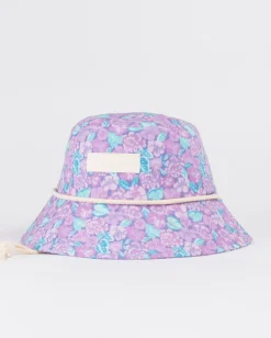 Soleil Patterned Bucket Hat Girls | Rusty Discount