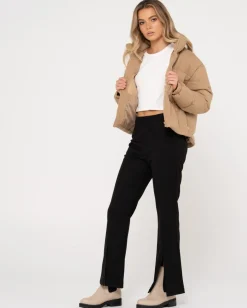 Soleil Textured Puffer Jacket | Rusty Store