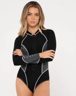 Somersault 2Mm Long Sleeve Springsuit Wetsuit | Rusty Best Sale
