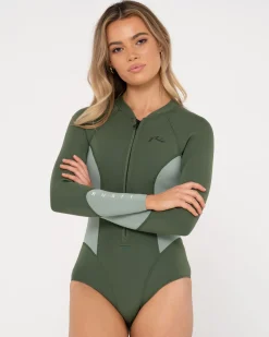 Somersault 2Mm Long Sleeve Springsuit Wetsuit | Rusty Hot