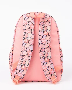 Soulful Floral Printed Backpack Girls | Rusty Outlet