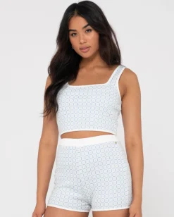 Spencer Knitted Crop Top | Rusty Best