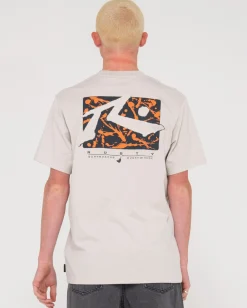 Splat Down Short Sleeve Graphic Tee | Rusty Online