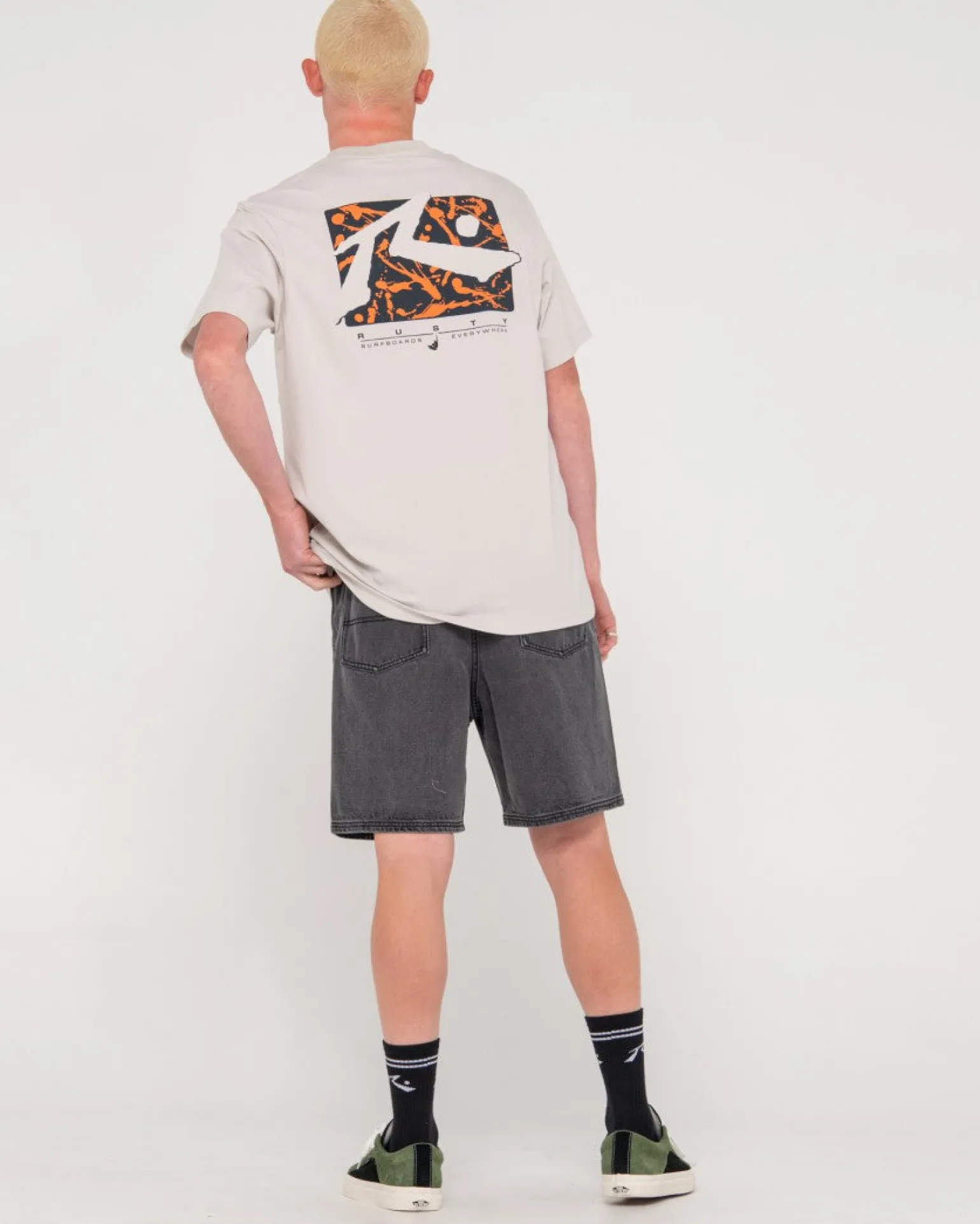 Splat Down Short Sleeve Graphic Tee | Rusty Online