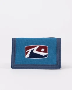 Splice Embroidered Velcro Wallet | Rusty Cheap