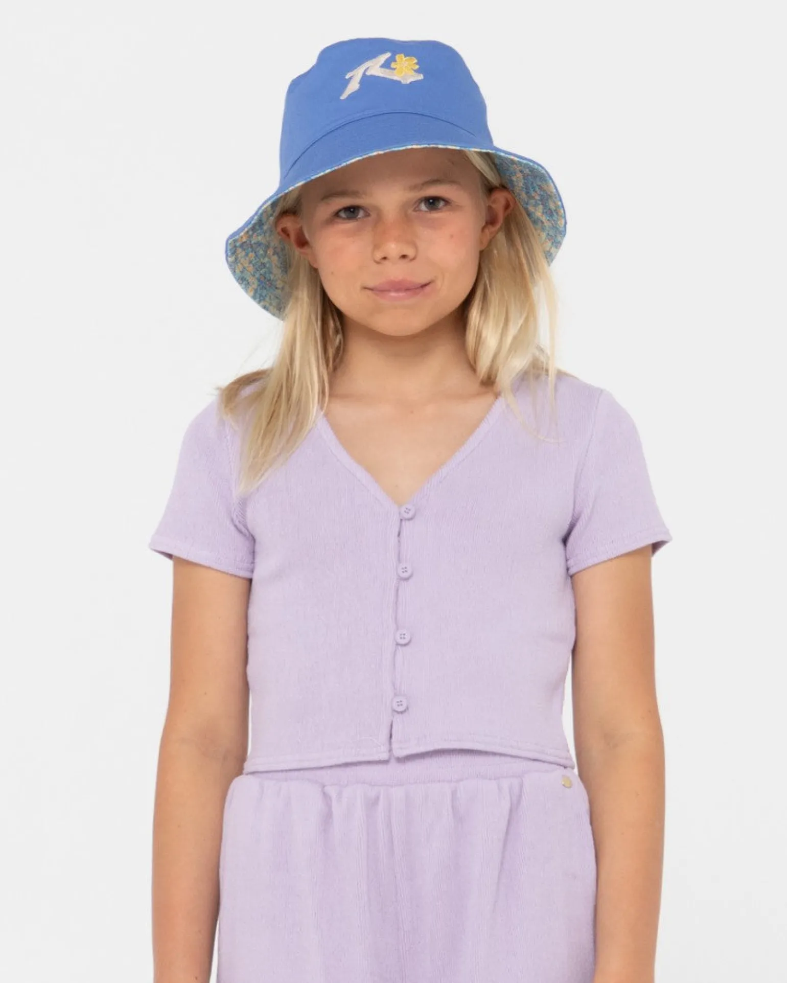 Spring Time Reversible Bucket Hat | Rusty Hot