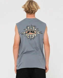 Stalker Graphic Muscle Tee | Rusty Best