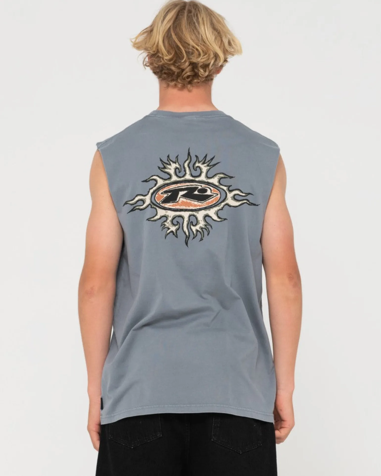 Stalker Graphic Muscle Tee | Rusty Best