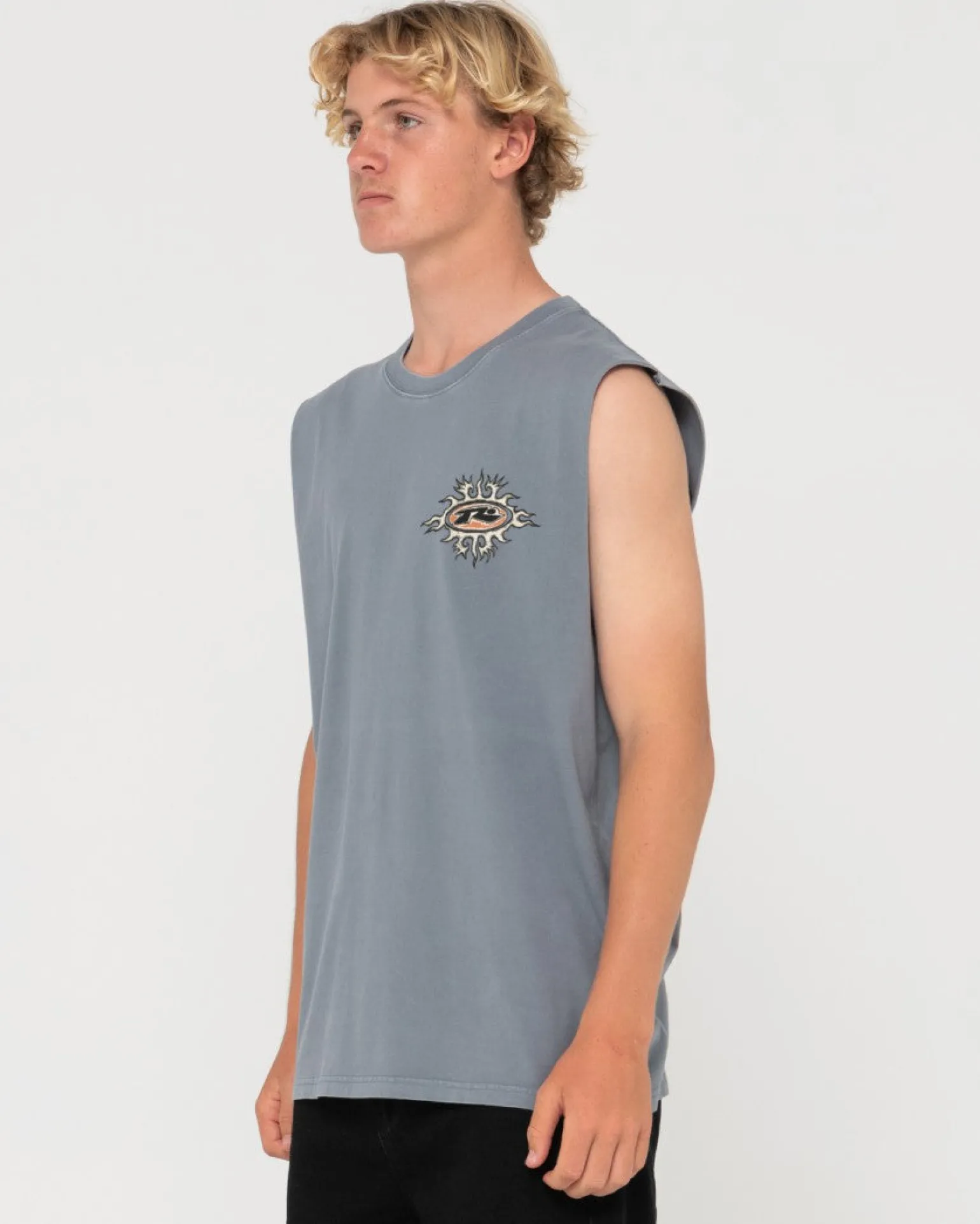 Stalker Graphic Muscle Tee | Rusty Best