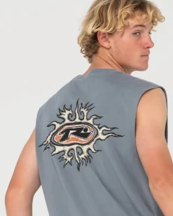 Stalker Graphic Muscle Tee | Rusty Best