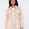 Stemming Oversized Plaid Shirt | Rusty New