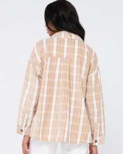 Stemming Oversized Plaid Shirt | Rusty New