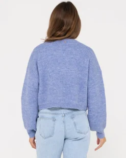 Sundae Oversized Cropped Crew Neck | Rusty Store