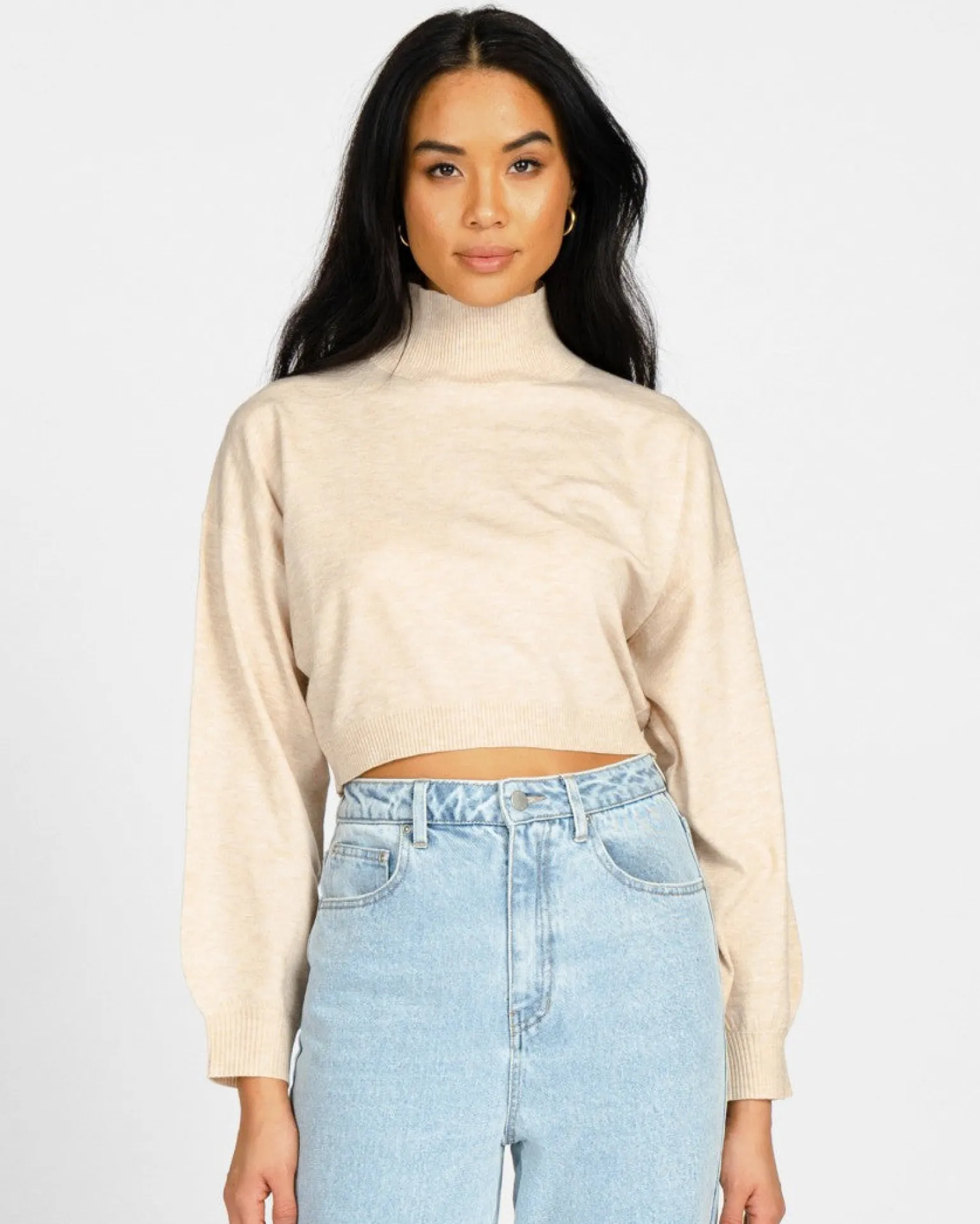 Sunday High Neck Knit | Rusty Fashion