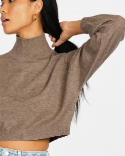 Sunday High Neck Knit | Rusty Store