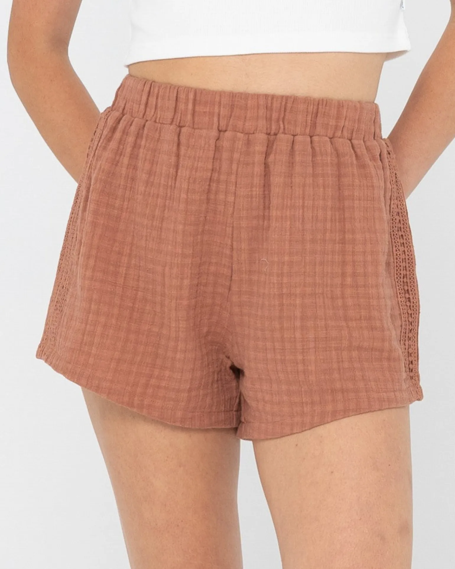 Sundowner Elastic Short | Rusty Cheap