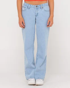 Super Low Rise Straight Leg Jean | Rusty Best Sale