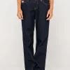 Super Low Rise Straight Leg Denim Jean | Rusty Shop