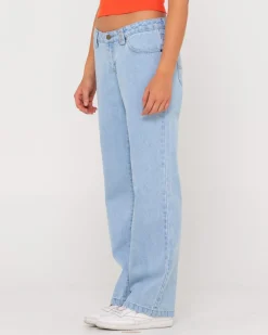 Super Low Rise Straight Leg Jean | Rusty Fashion