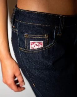 Super Low Rise Straight Leg Denim Jean | Rusty Shop