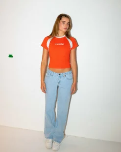 Super Low Rise Straight Leg Jean | Rusty Fashion