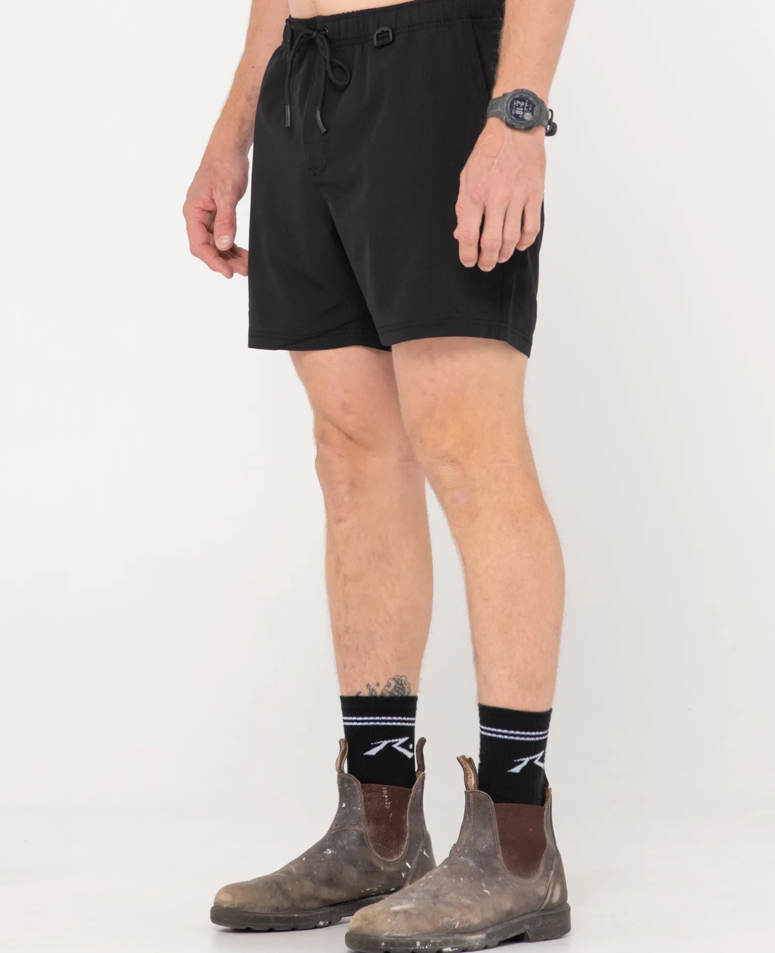 Surf2Site Quick Dry Elastic Work Short | Rusty Clearance