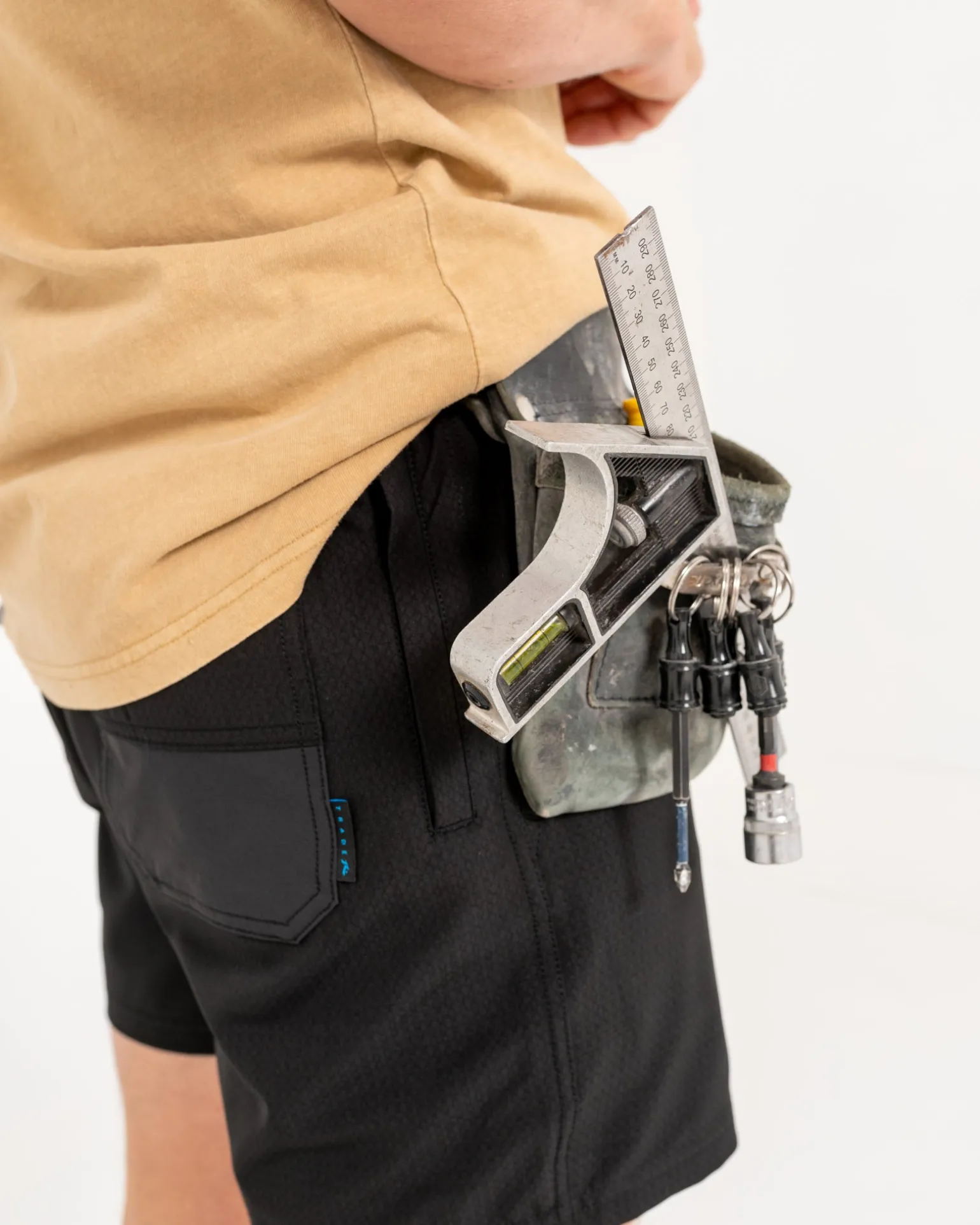 Surf2Site Quick Dry Elastic Work Short | Rusty Clearance