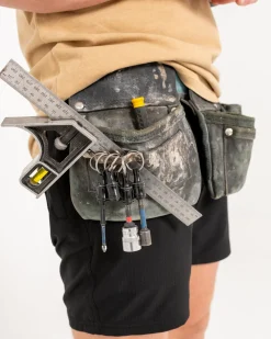 Surf2Site Quick Dry Elastic Work Short | Rusty Clearance