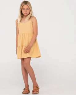 Sweet Water Tierd Slip Dress Girls | Rusty Flash Sale