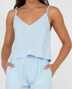 Sweet Water V Neck Slip Cami | Rusty Cheap