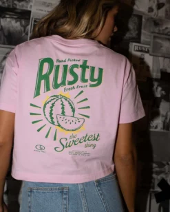 Sweetest Thing Graphic Cropped Tee | Rusty Online