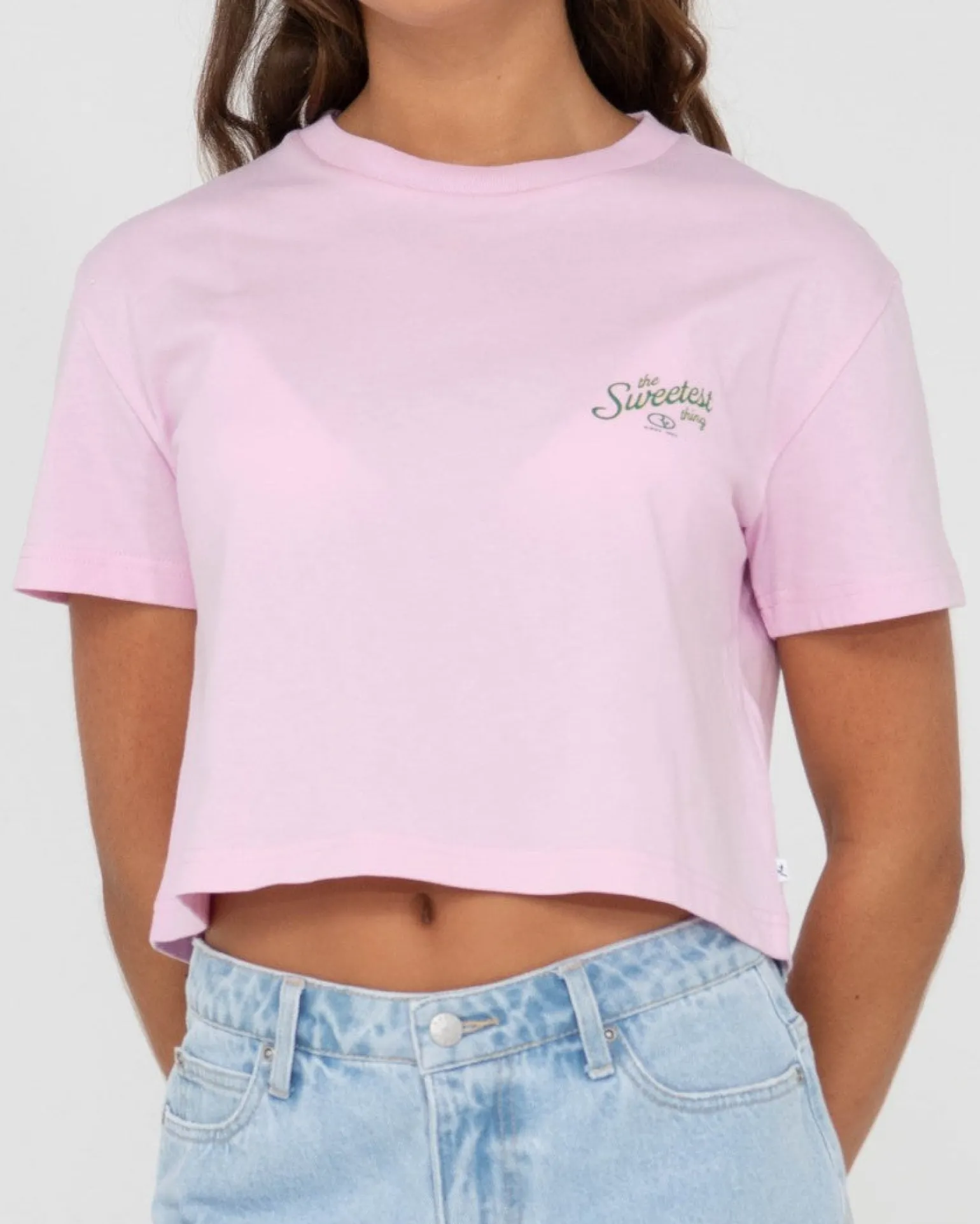 Sweetest Thing Graphic Cropped Tee | Rusty Online
